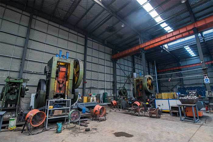 长治网架配件-锥头加工车间